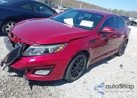2014 Kia Optima Lx из США, поврежденный, VIN 5XXGM4A70EG306840